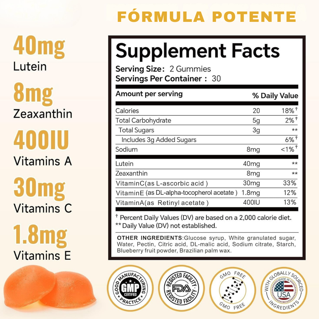 EverVision - Gominolas con Luteína y Zeaxantina