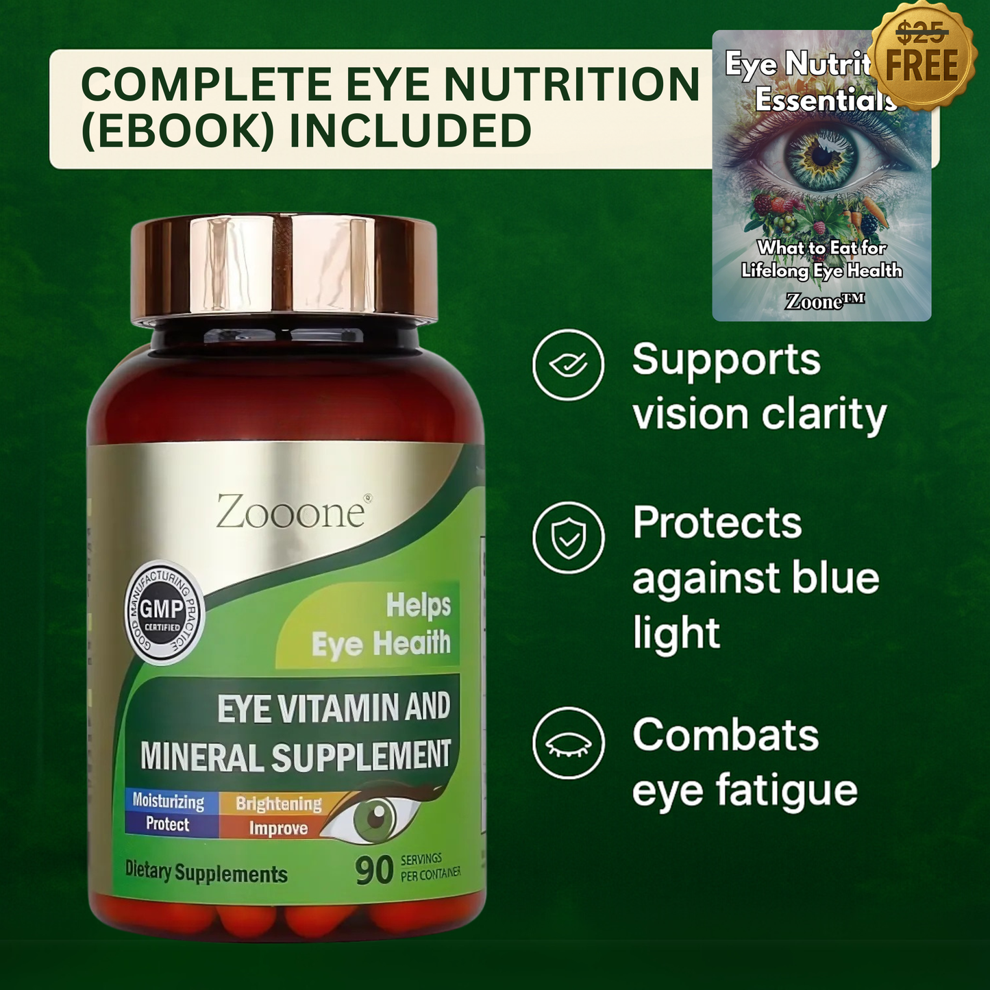 Zoone™ Lutein Eye Vitamins (add to cart)
