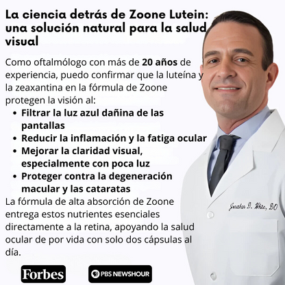 Zoone™ Luteína Vitaminas para los Ojos